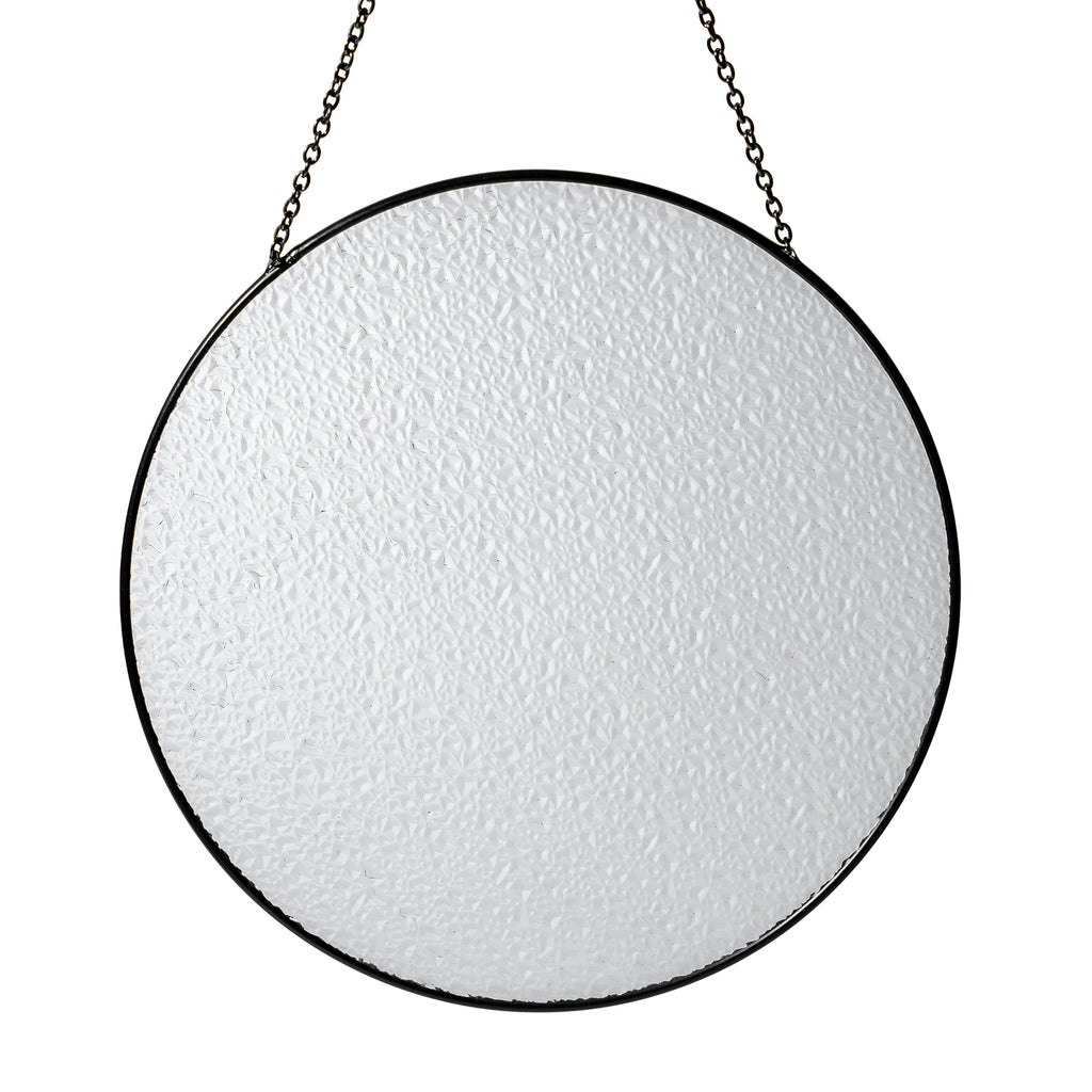Round Stained Glass Decoration 3.94"