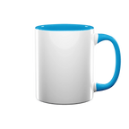 Ceramic Accent Mug 11oz Light Blue