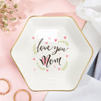 Hexagon 1 Ceramic Jewelry Tray