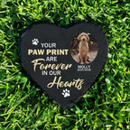 Heart Memorial Garden Stone
