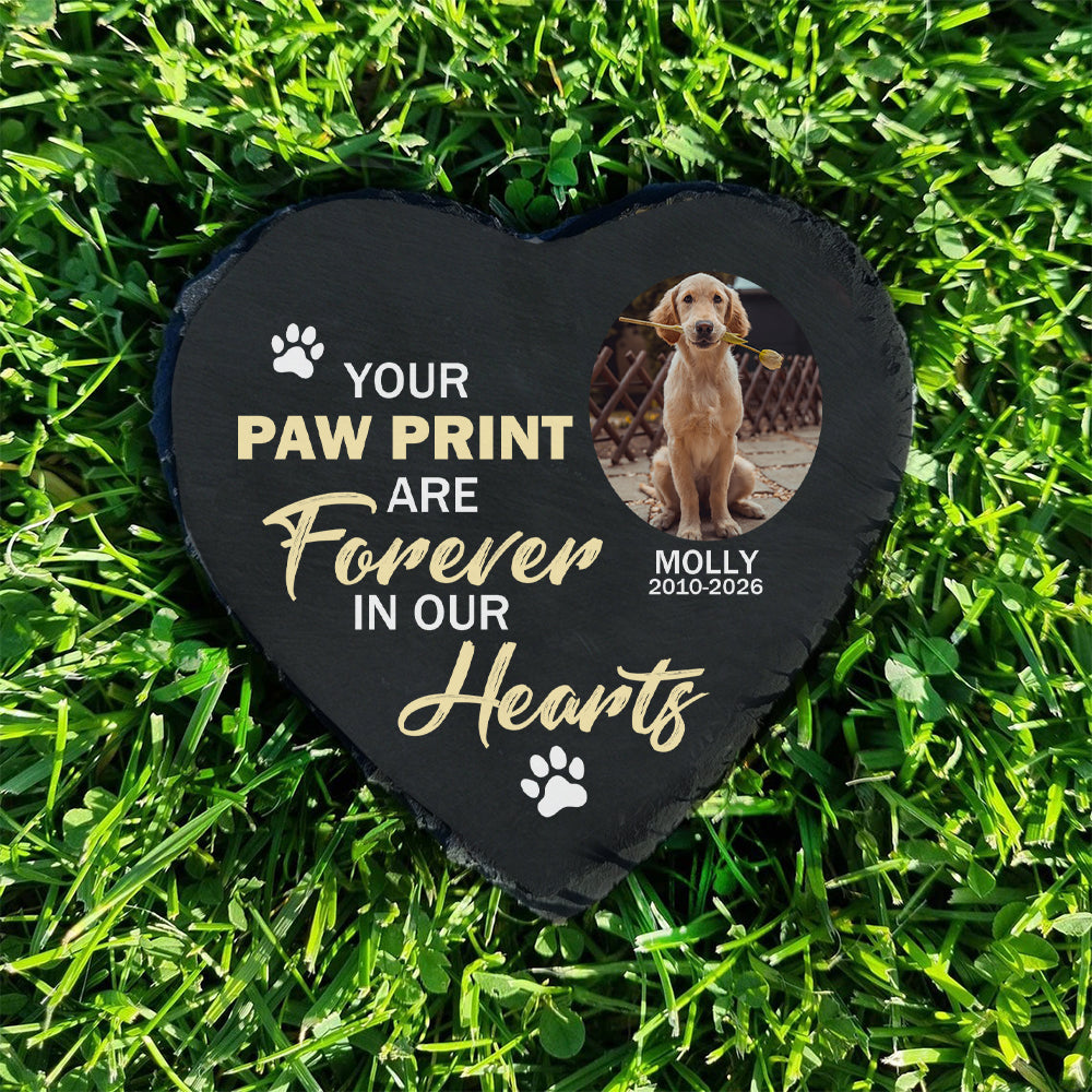 Heart Memorial Garden Stone
