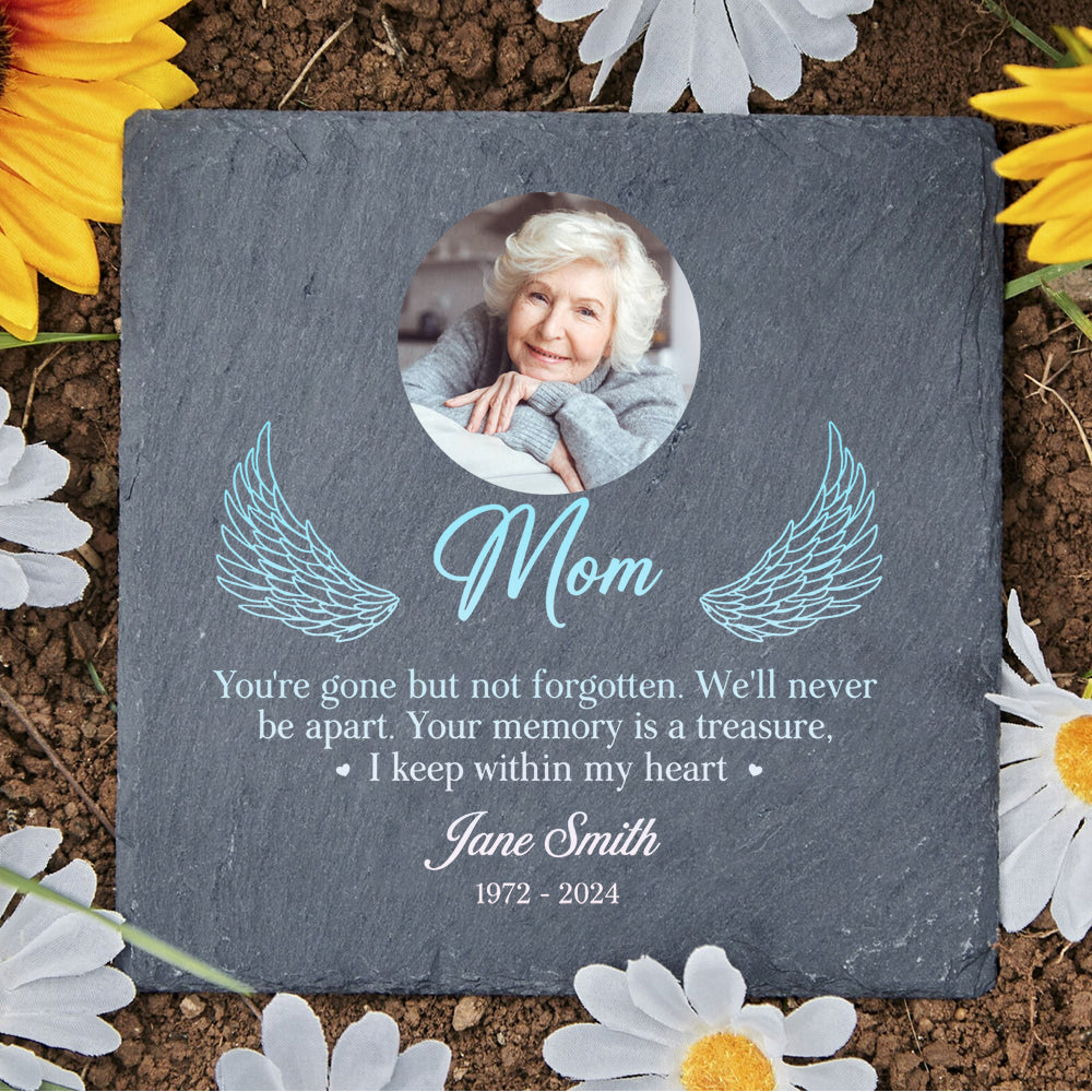 Square Memorial Garden Stone