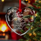 Heart Glass Ornament