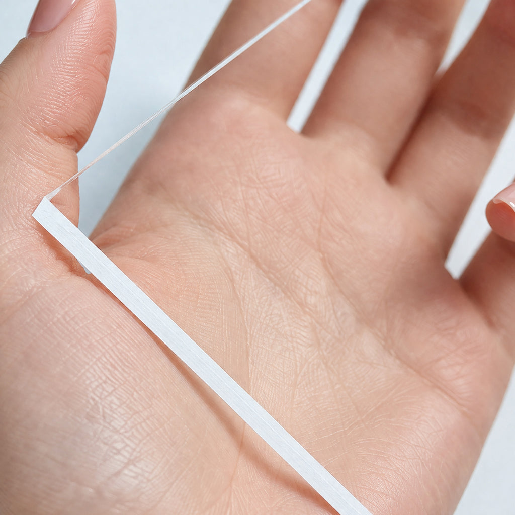 Clear Acrylic Sheet 1/5" Thick (5mm)