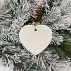 Heart Ceramic Ornament