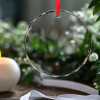 Round Glass Ornament