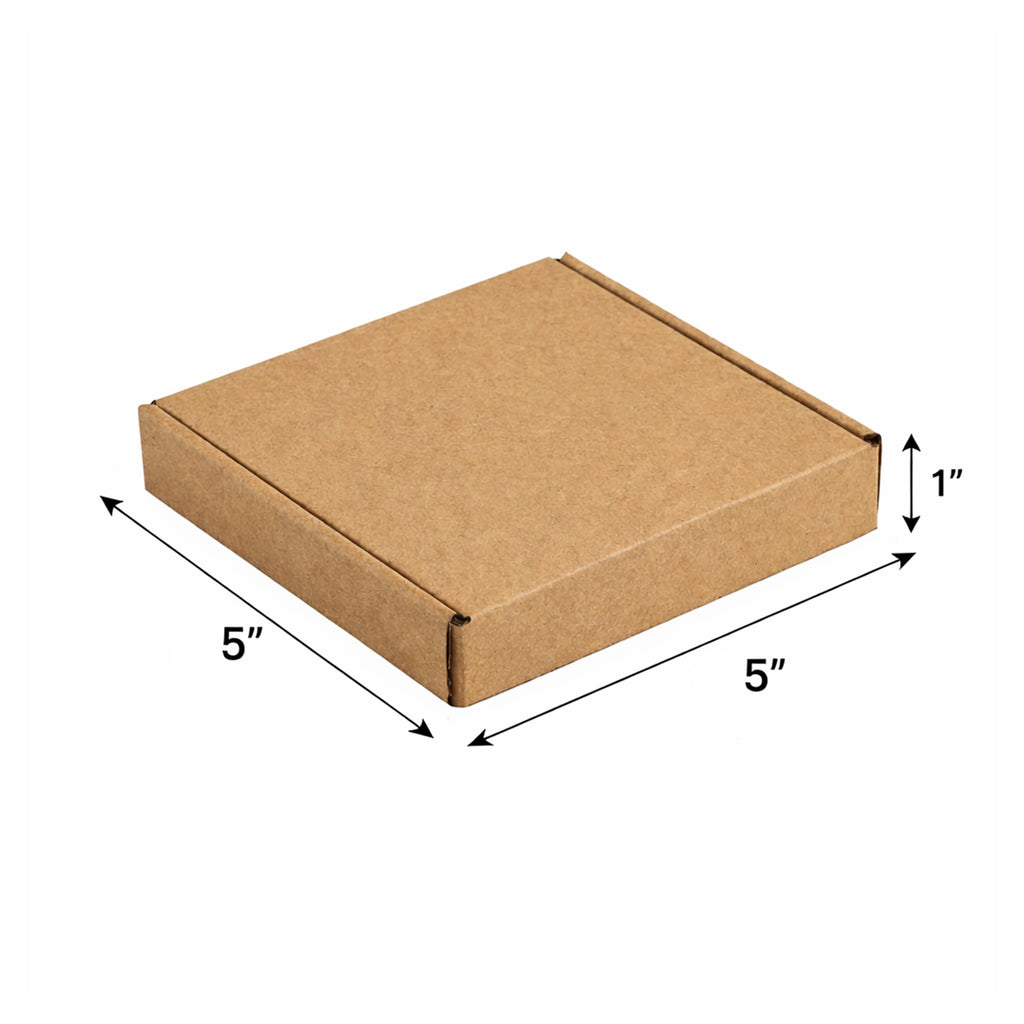 Shipping Box 5" x 5" x 1"