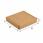 Shipping Box 5" x 5" x 1"