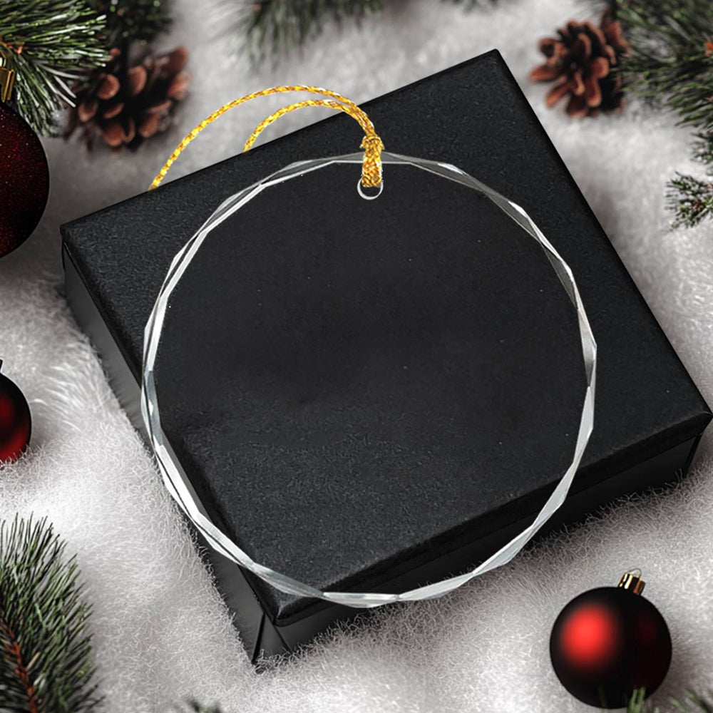 Round Glass Ornament