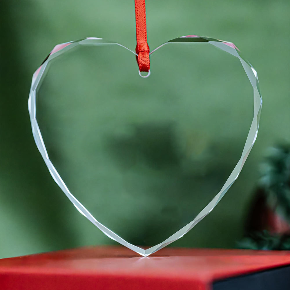 Heart Glass Ornament