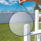 Round Stained Glass Decoration 5.9"