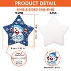 Star Ceramic Ornament
