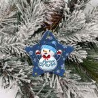 Star Ceramic Ornament