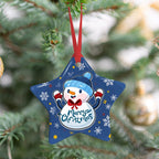 Star Ceramic Ornament