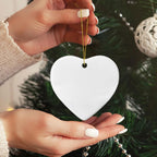 Heart Ceramic Ornament