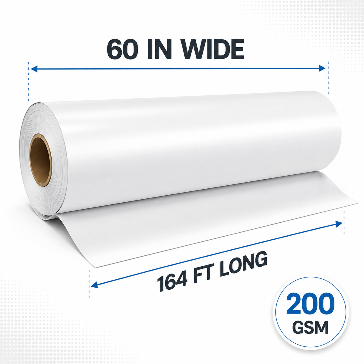 Satin Photo Paper 200 GSM - 60IN x 164FT
