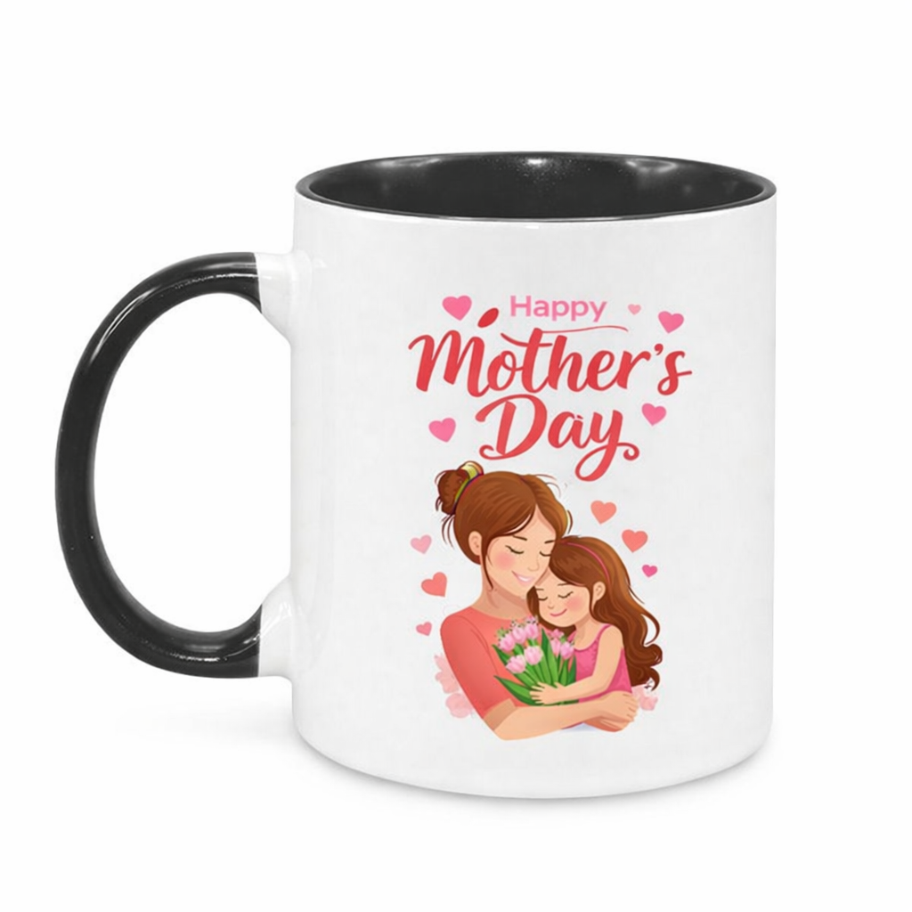 Ceramic Accent Mug 11oz Black