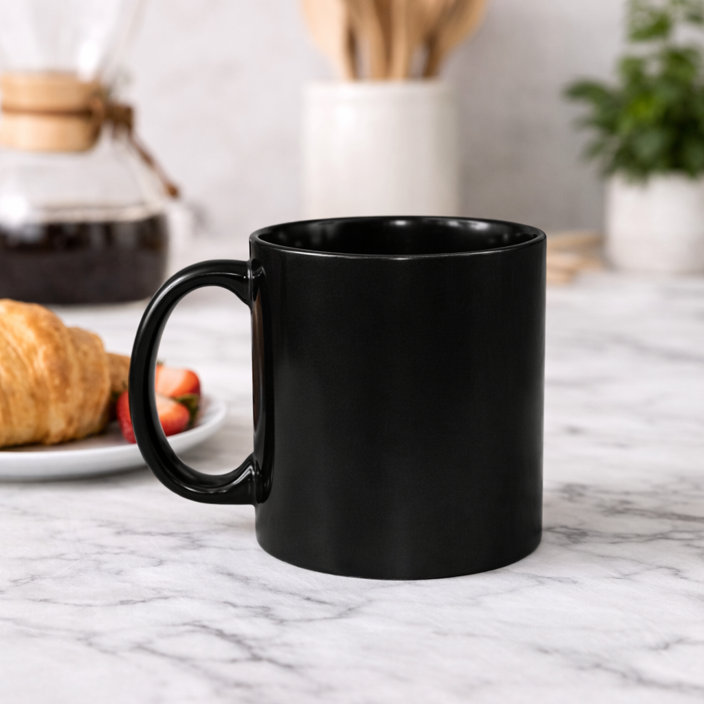 Ceramic Mug 11oz Black