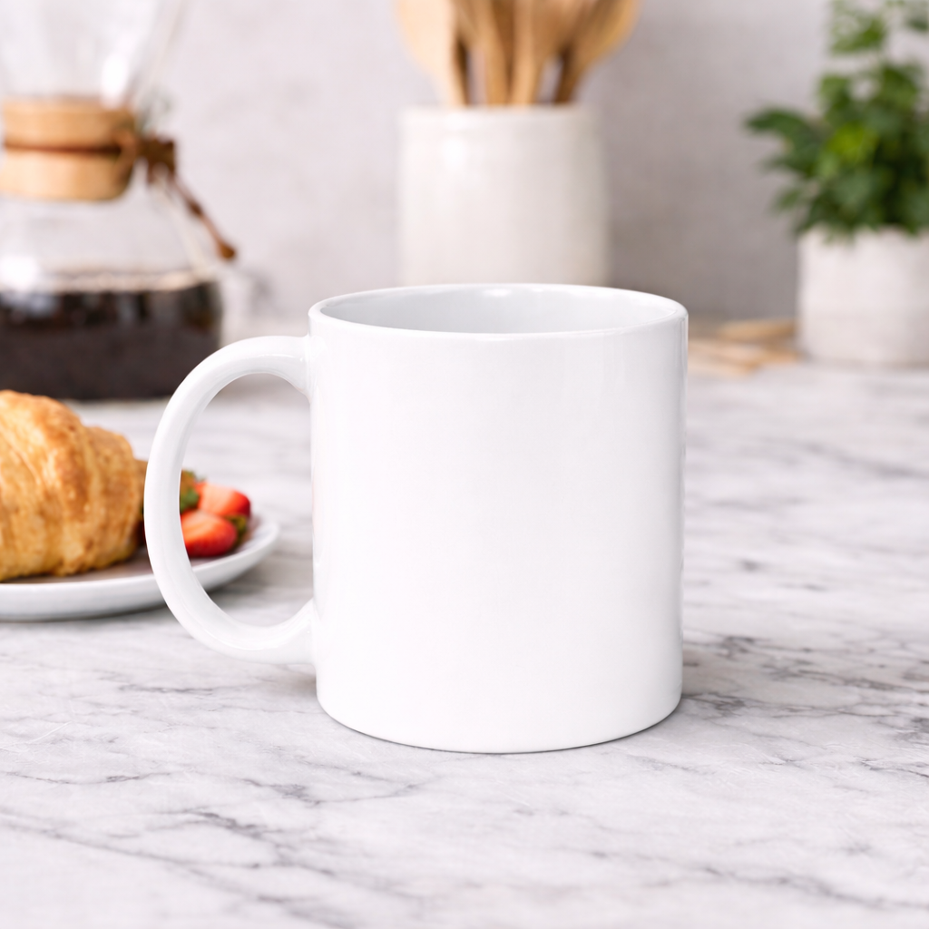 Ceramic Mug 11oz White