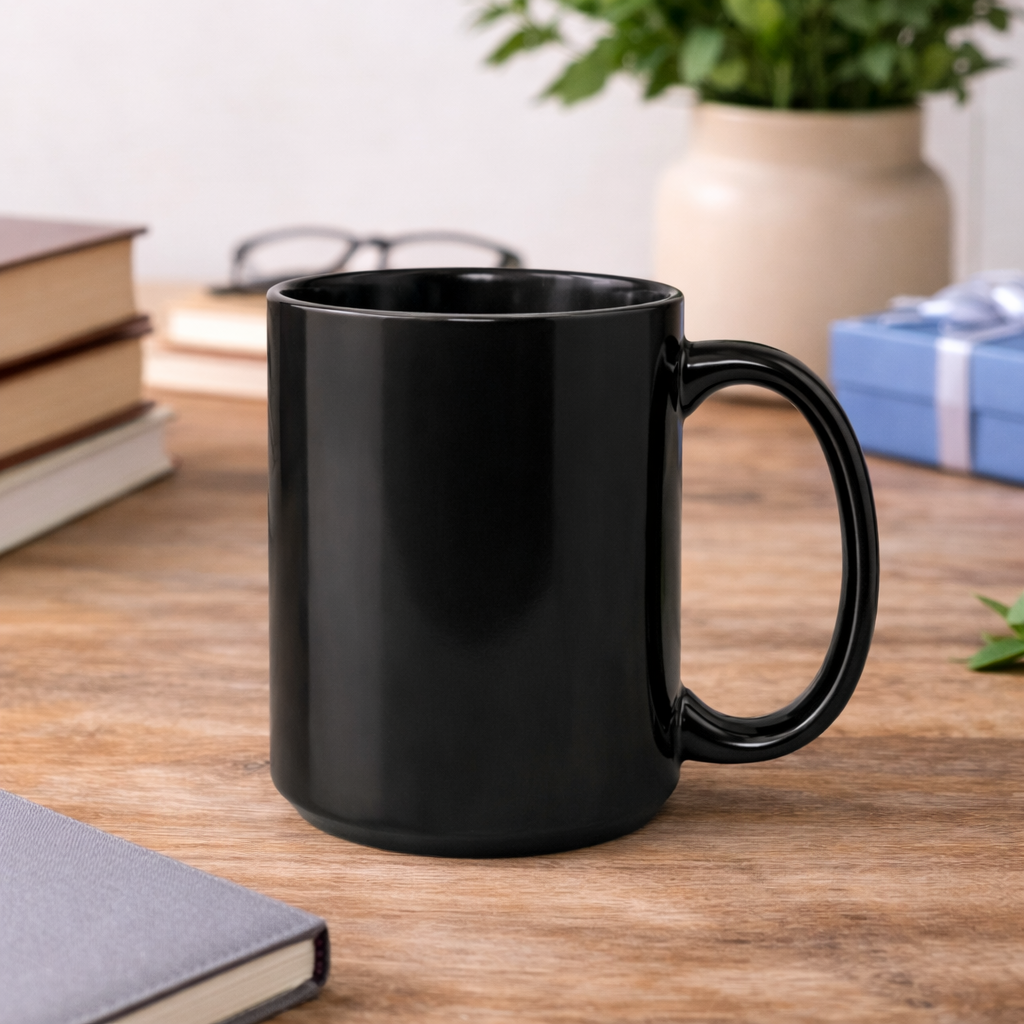 Ceramic Mug 15oz Black