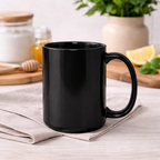 Ceramic Mug 15oz Black