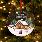 Acrylic Ornament Round