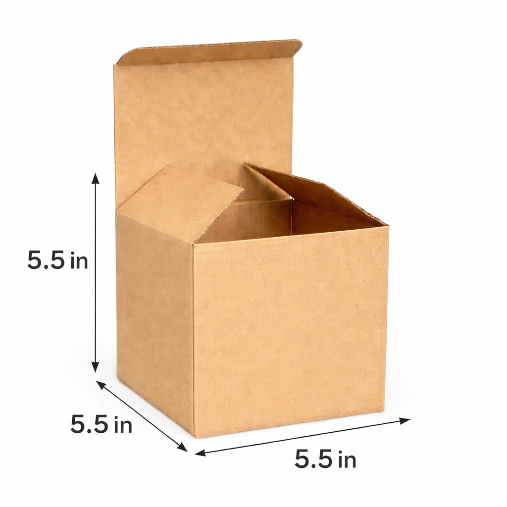 Shipping Box 5.5" x  5.5" x 5.5"