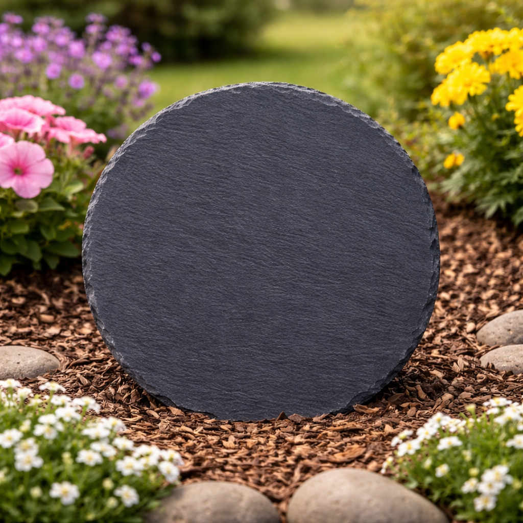 Circle Memorial Garden Stone