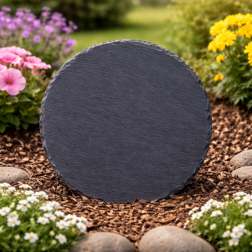 Circle Memorial Garden Stone
