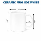 Ceramic Mug 11oz White