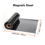 Magnetic Sheet Roll 62cm x 20m (24.4" x 65.6 ft) – 0.75mm Printable Flexible Magnet