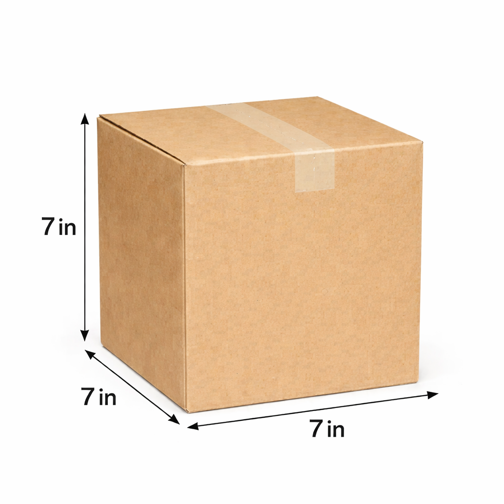 Shipping Box 7" x  7" x  7"