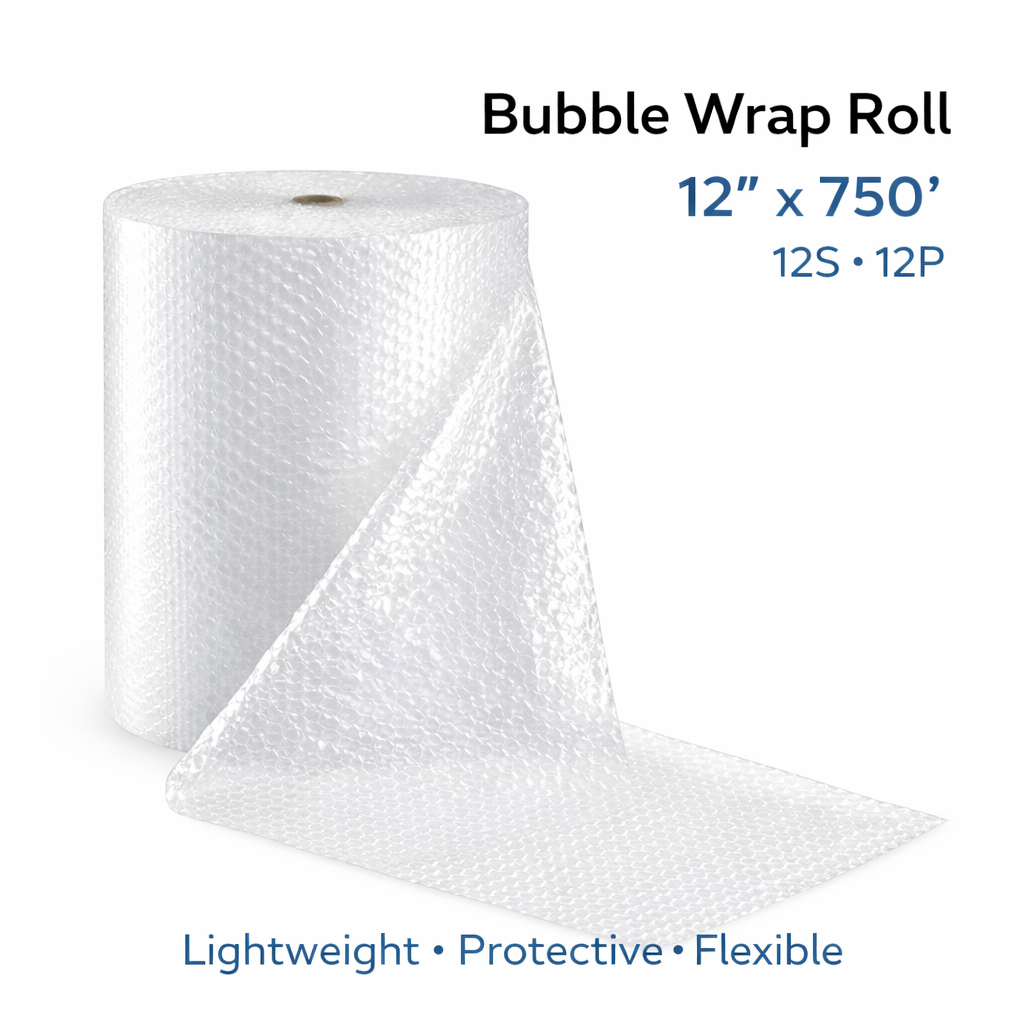 Bubble Wrap 3/16" 12" x 750' - Roll