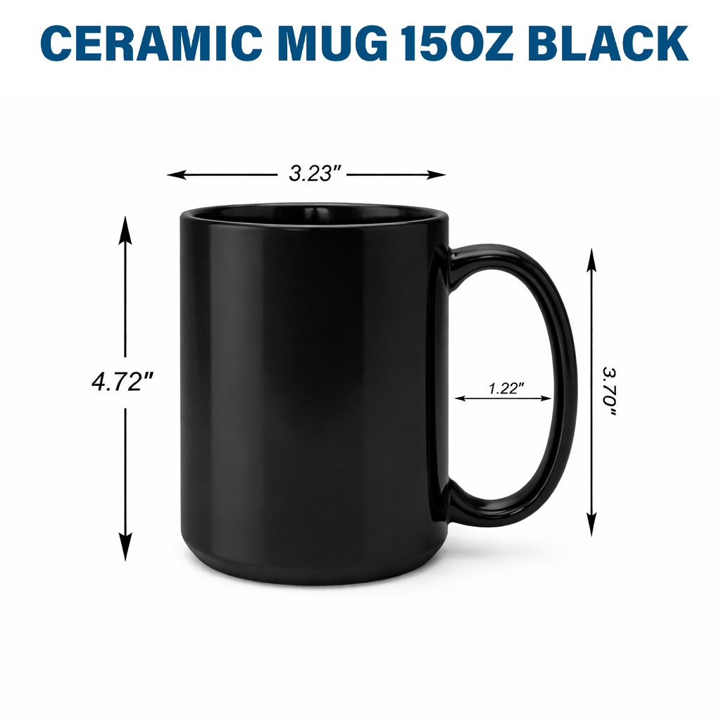Ceramic Mug 15oz Black