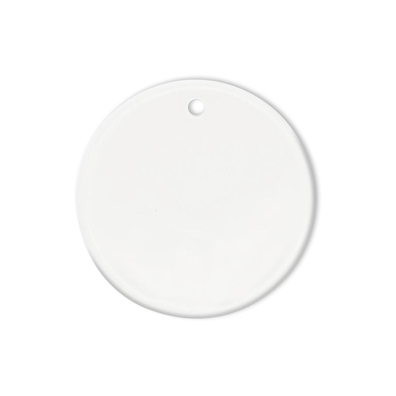Round Ceramic Ornament