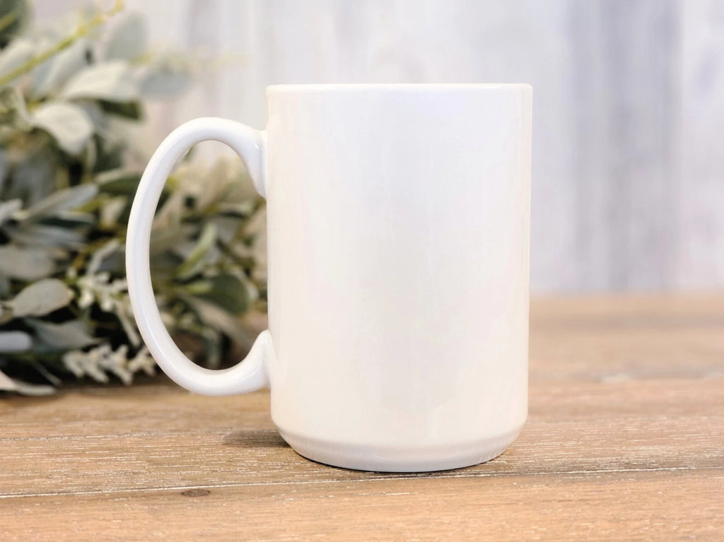 Ceramic Mug 15oz White